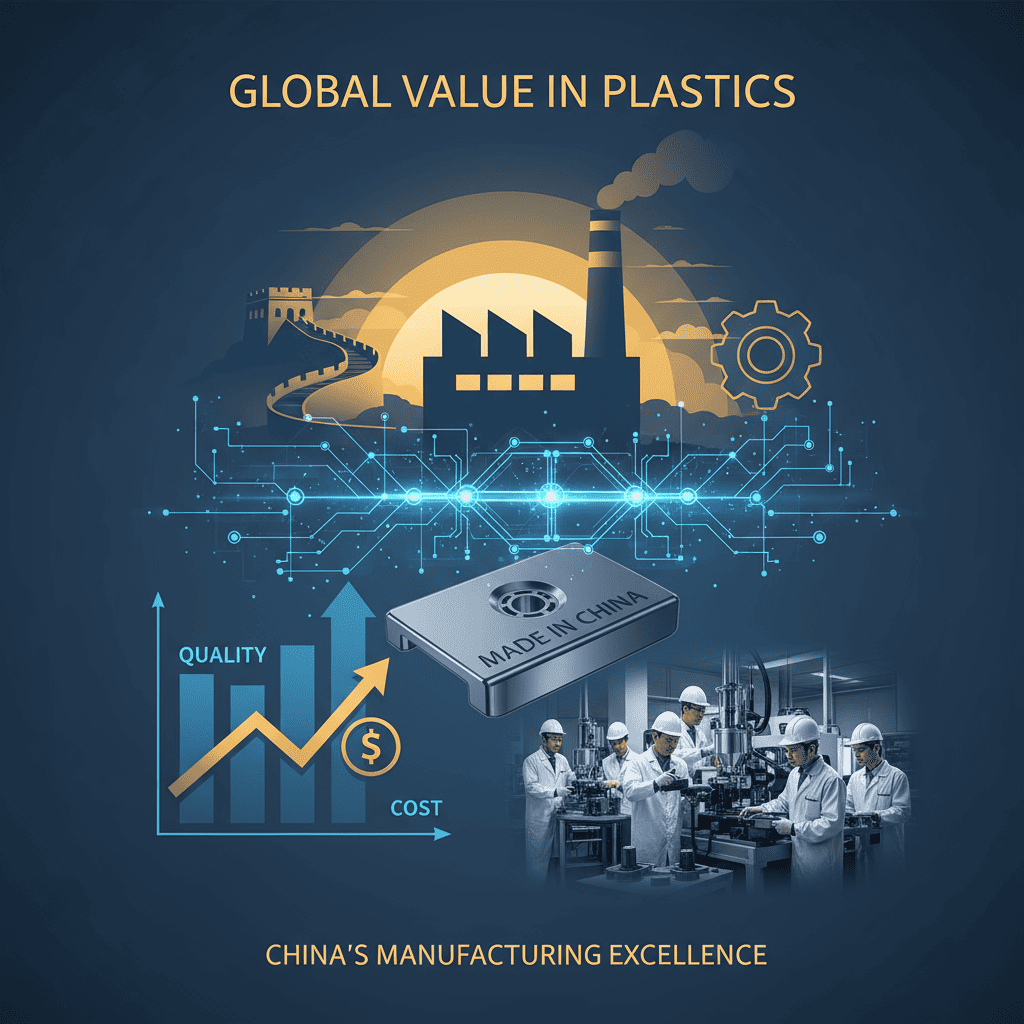 A map highlighting the manufacturing hub of Dongguan, China
