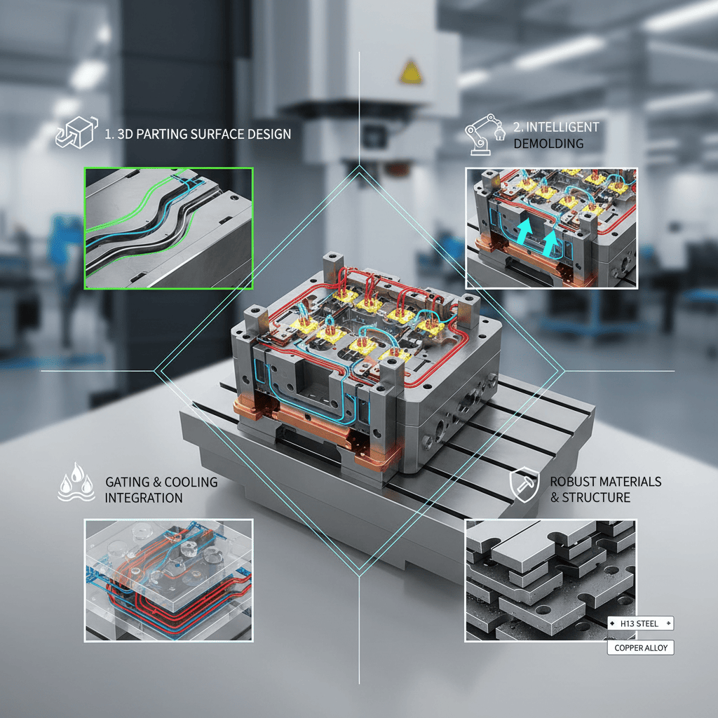 Designing Injection Molds for Complex Parts