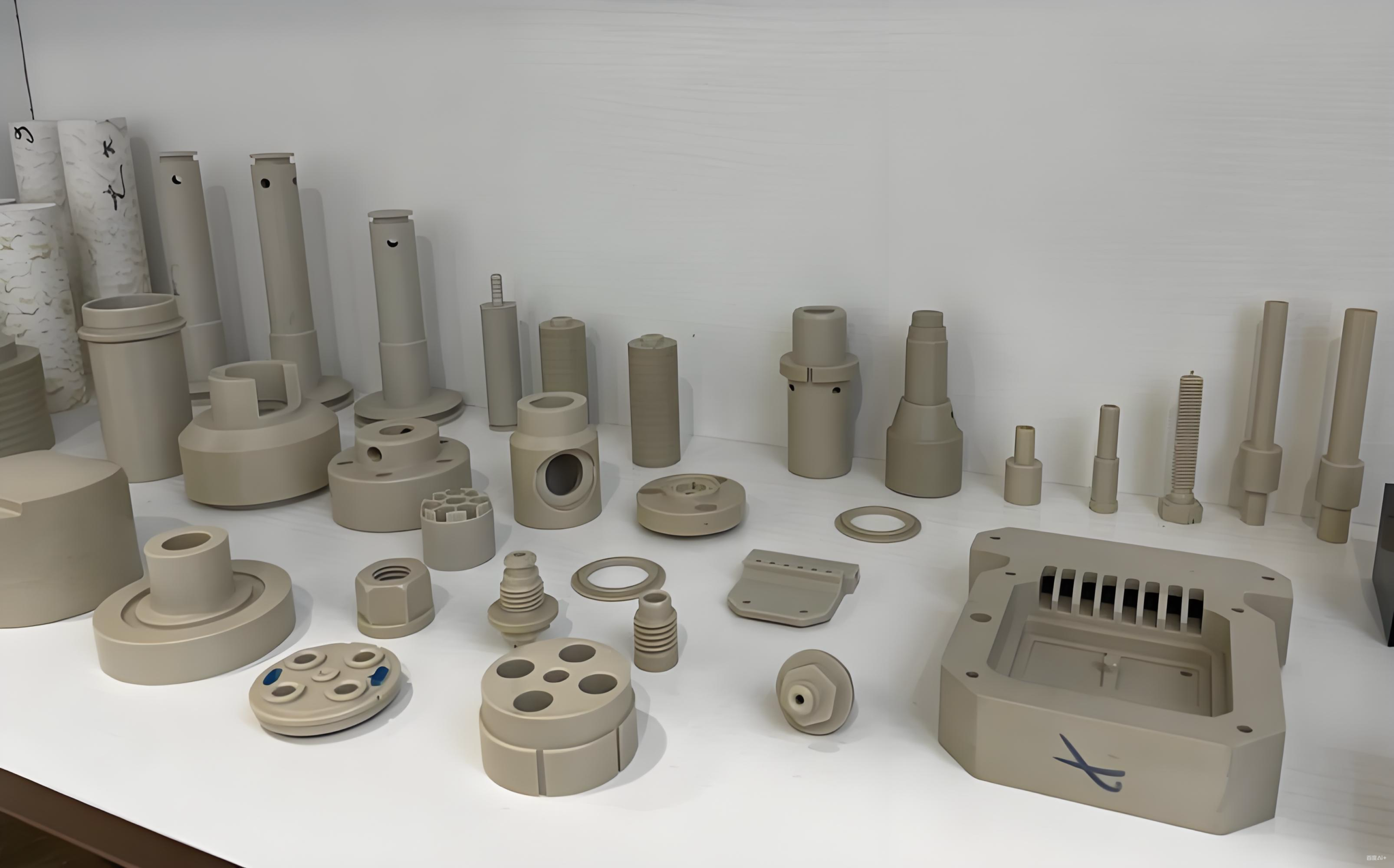 A close-up shot showing a flawless, smooth surface on a plastic part