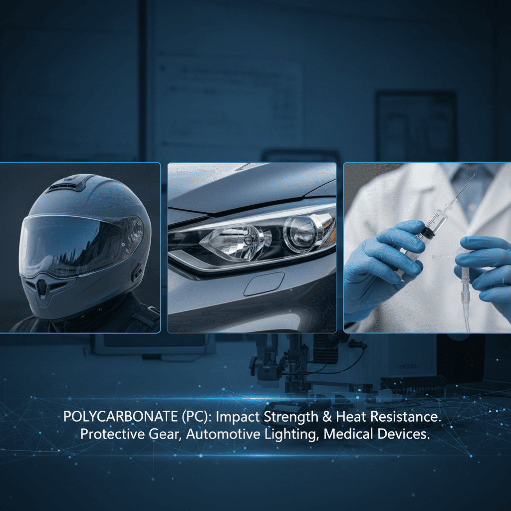 Clear polycarbonate automotive lens