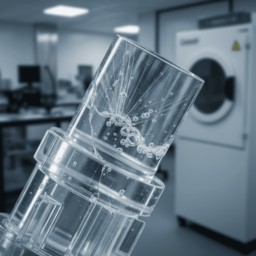 An industrial drying hopper for plastic pellets