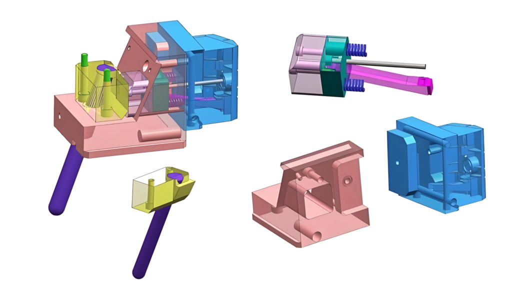 lifter and slider in injection molding
