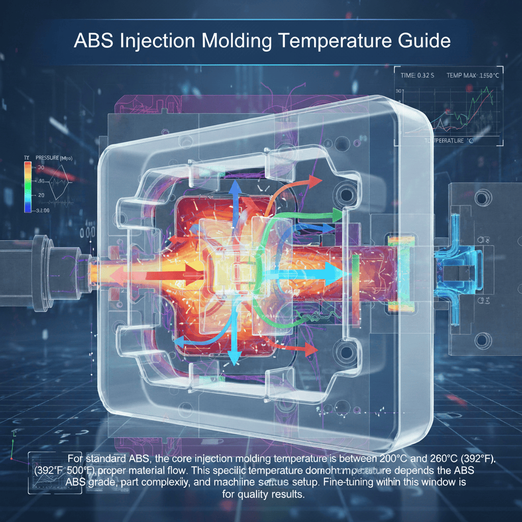 ABS pellets ready for injection molding