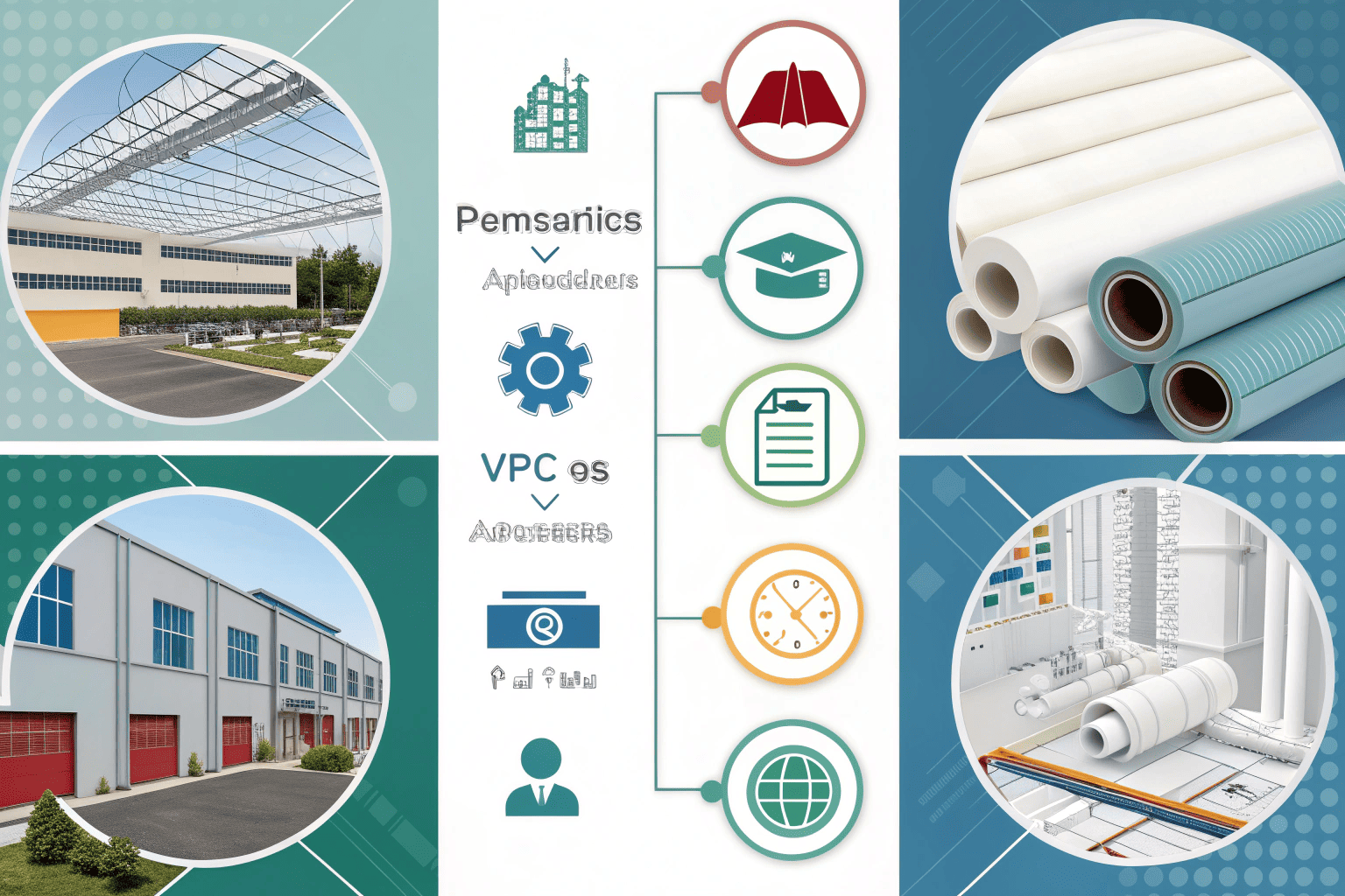 An infographic showing the chemical structure of PVC and highlighting the unstable chlorine atom.