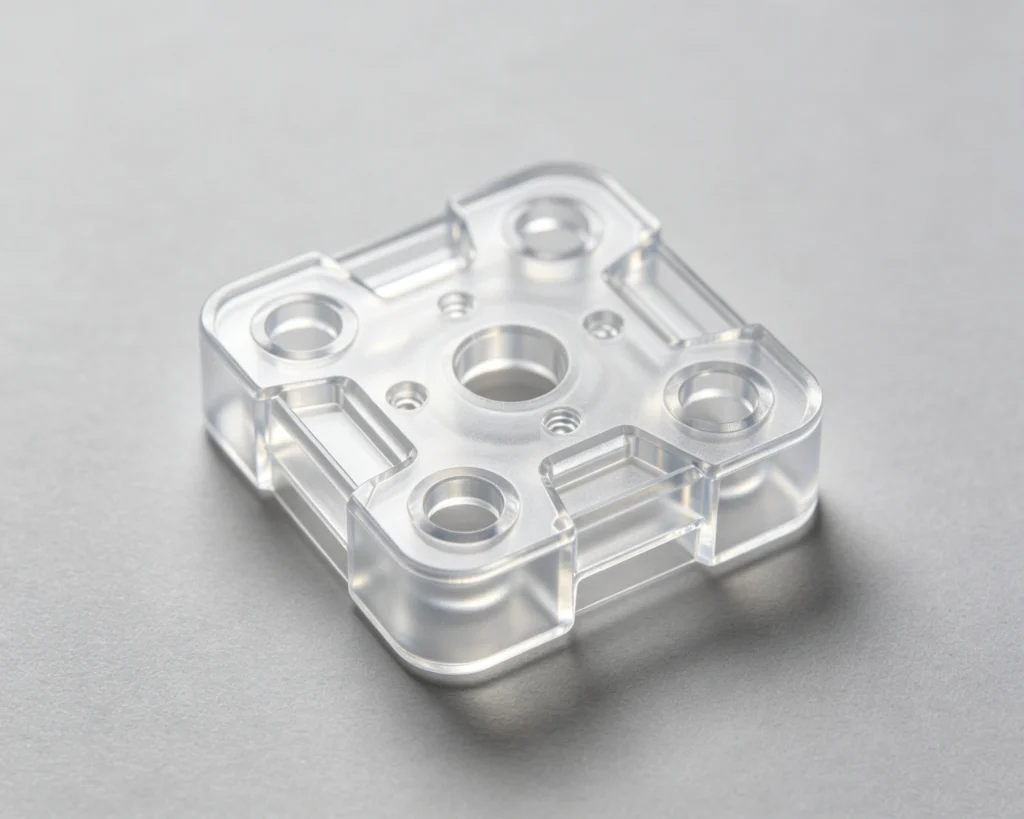 Clear molding parts