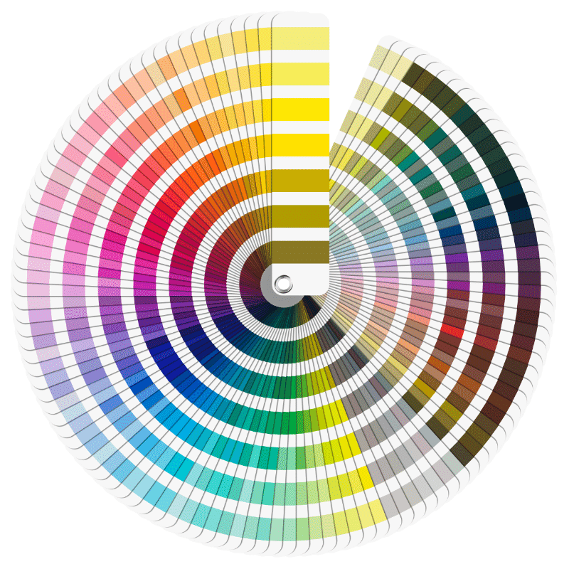 customized Panton colors